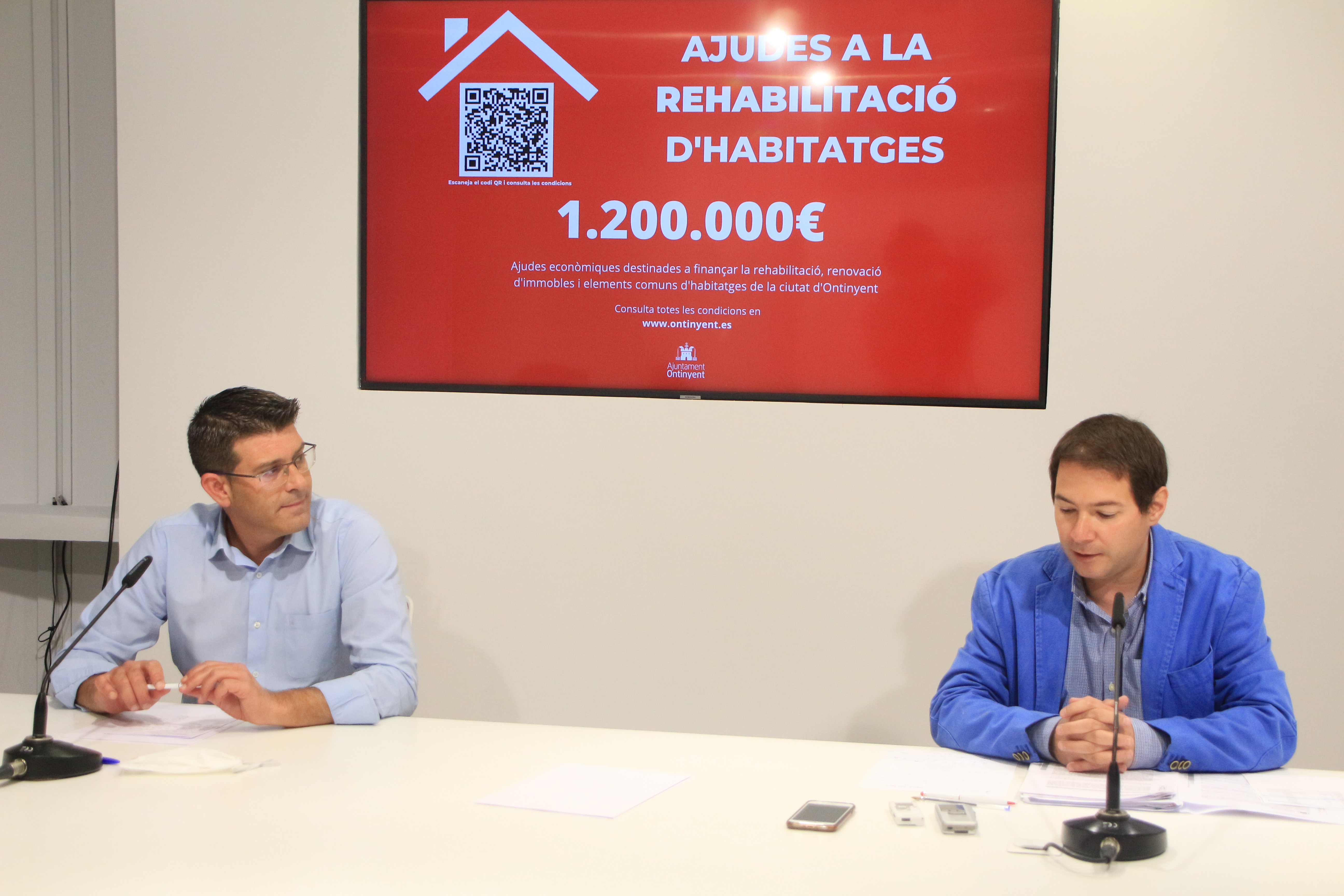Jorge Rodríguez i Joan Sanchis