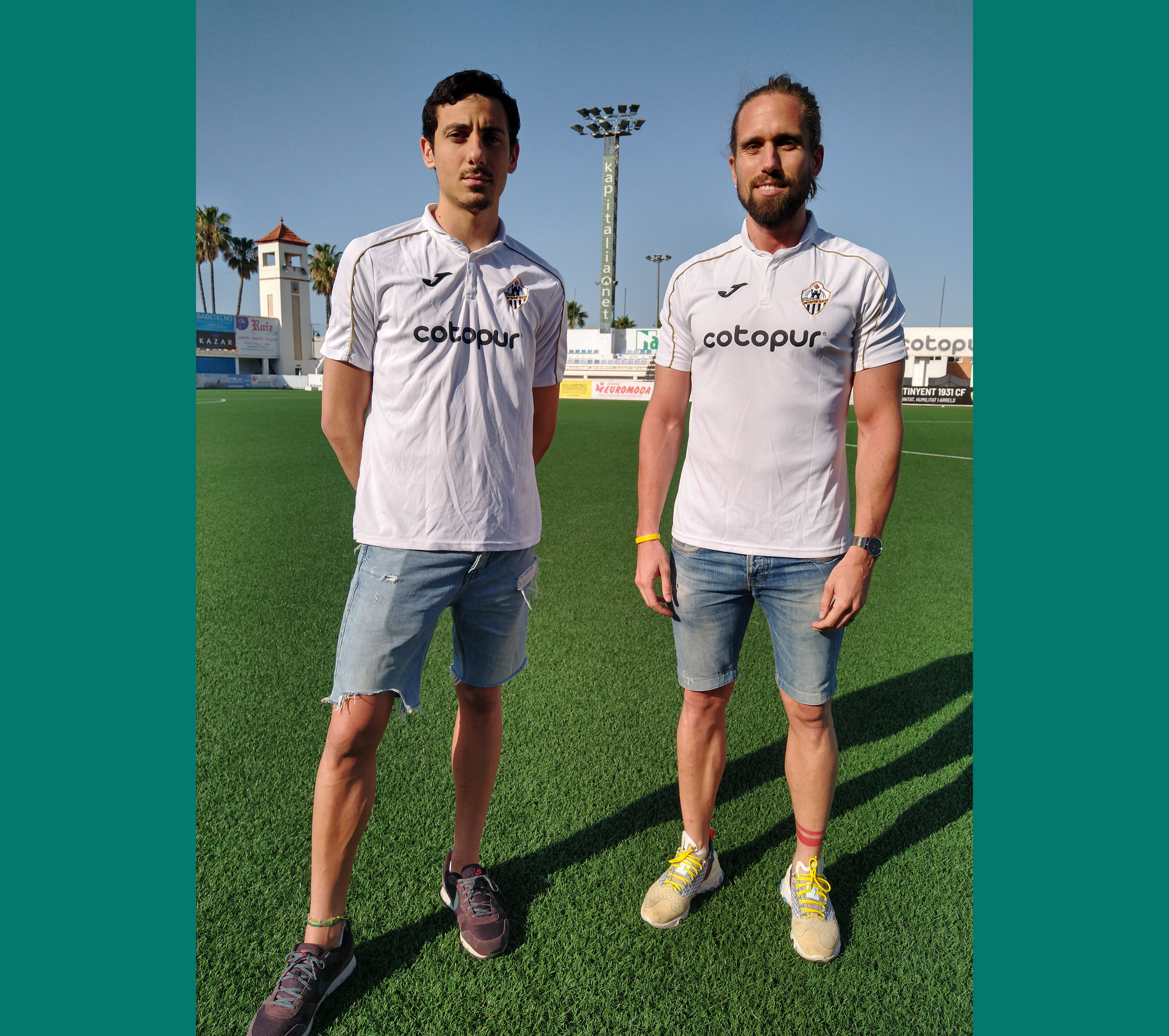 Omar Cortés (izquierda) y David Aguilera (derecha)
