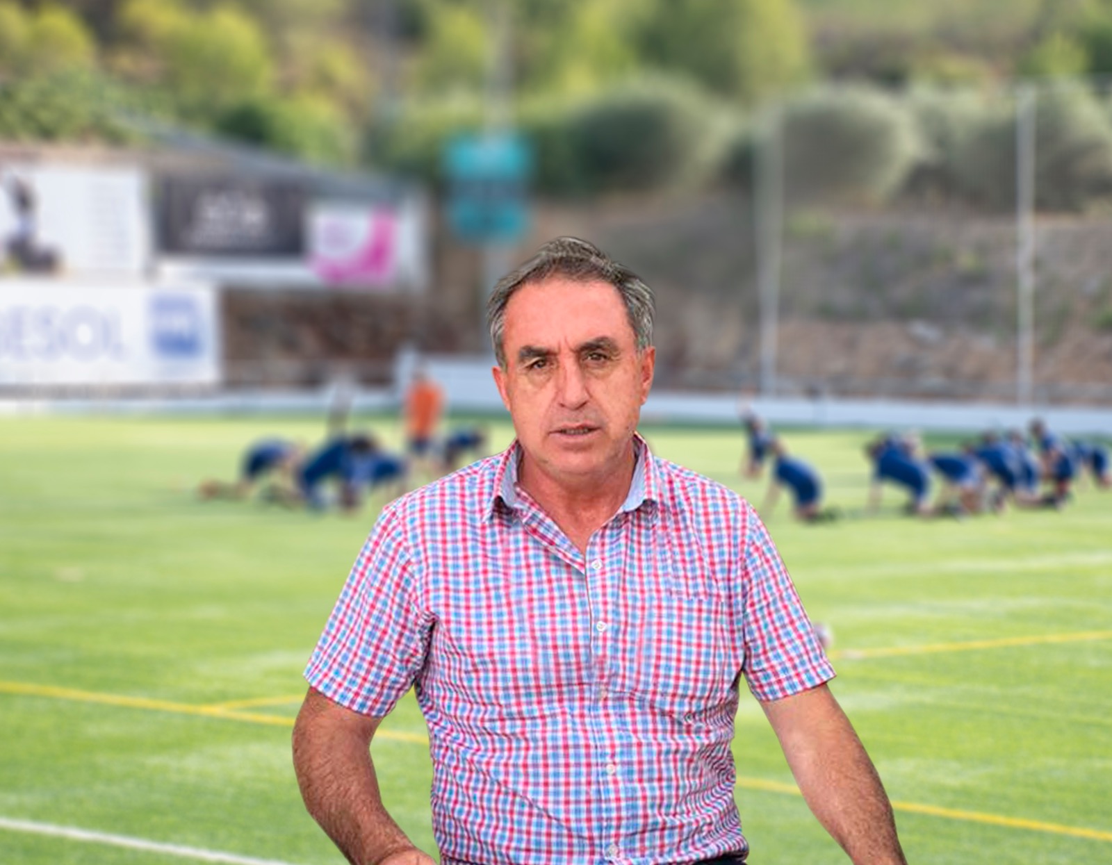 Pepe Pérez, presidente del Atzeneta UE