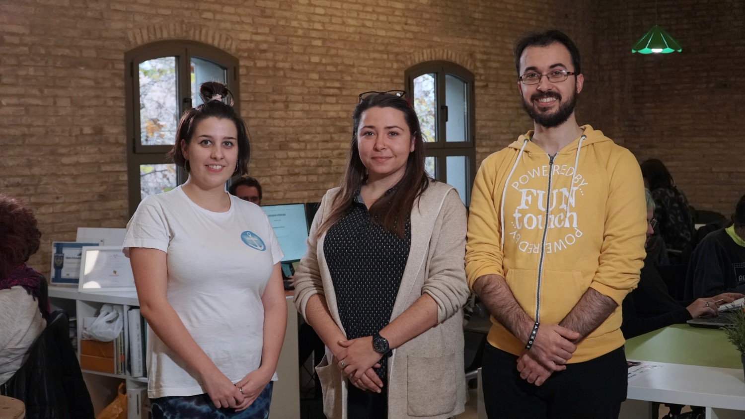 Ixone Herrero, Nuria Galiana i Ximo Soler