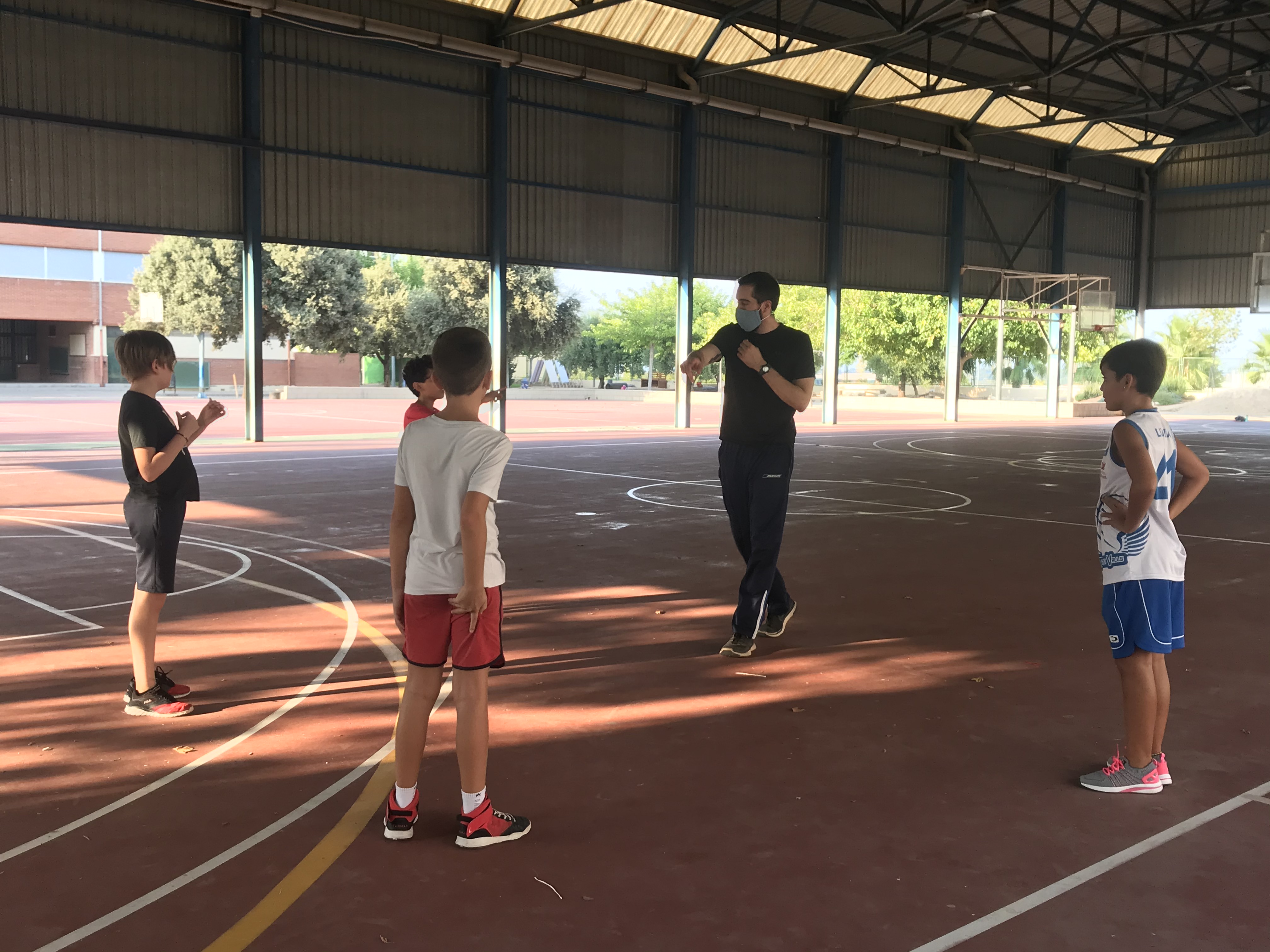 Imagen recurso de un entrenamiento del Martínez Valls