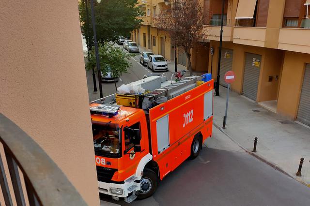 Incendi en un pis a Ontinyent