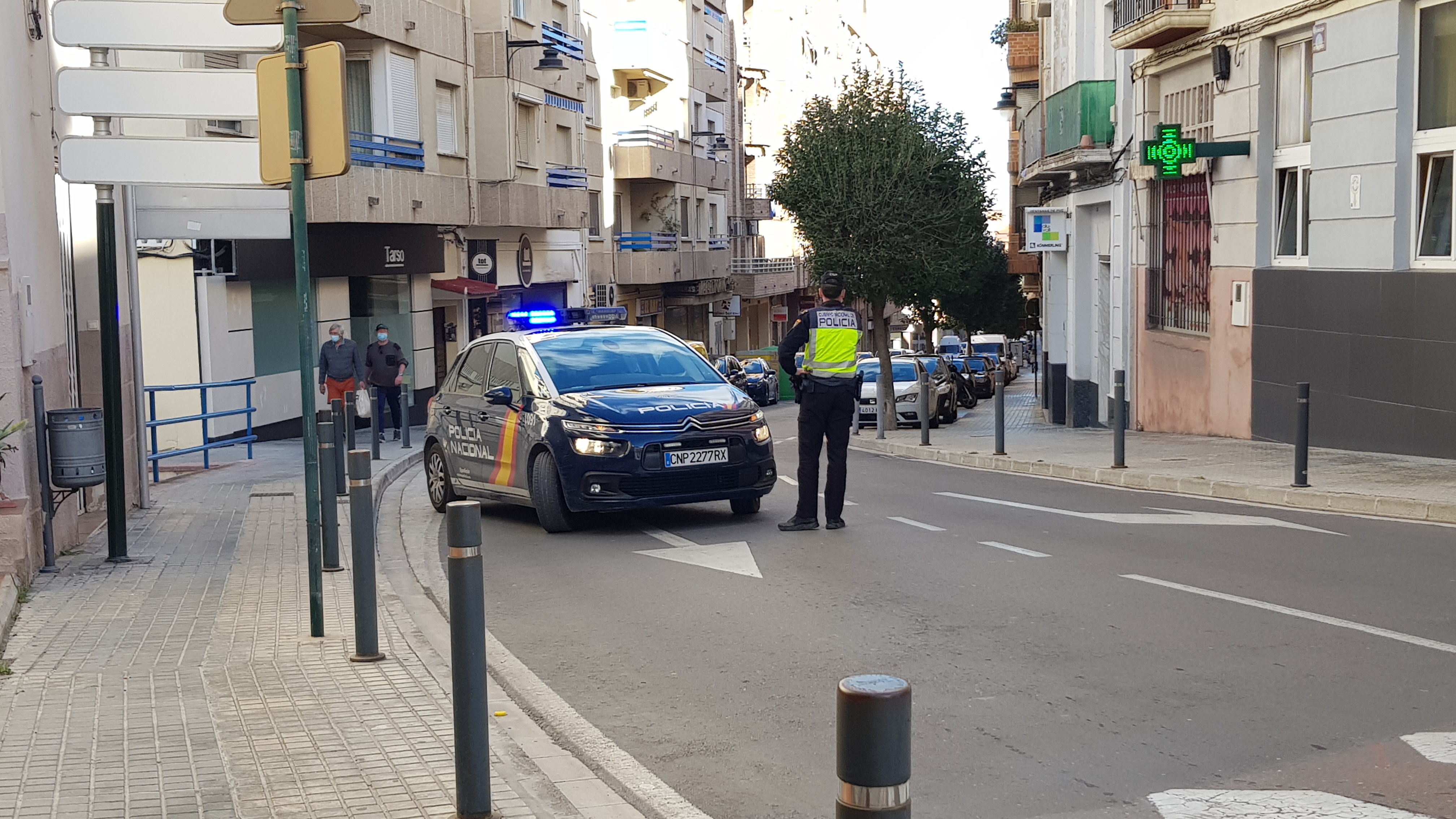 Control de la Policia Nacional