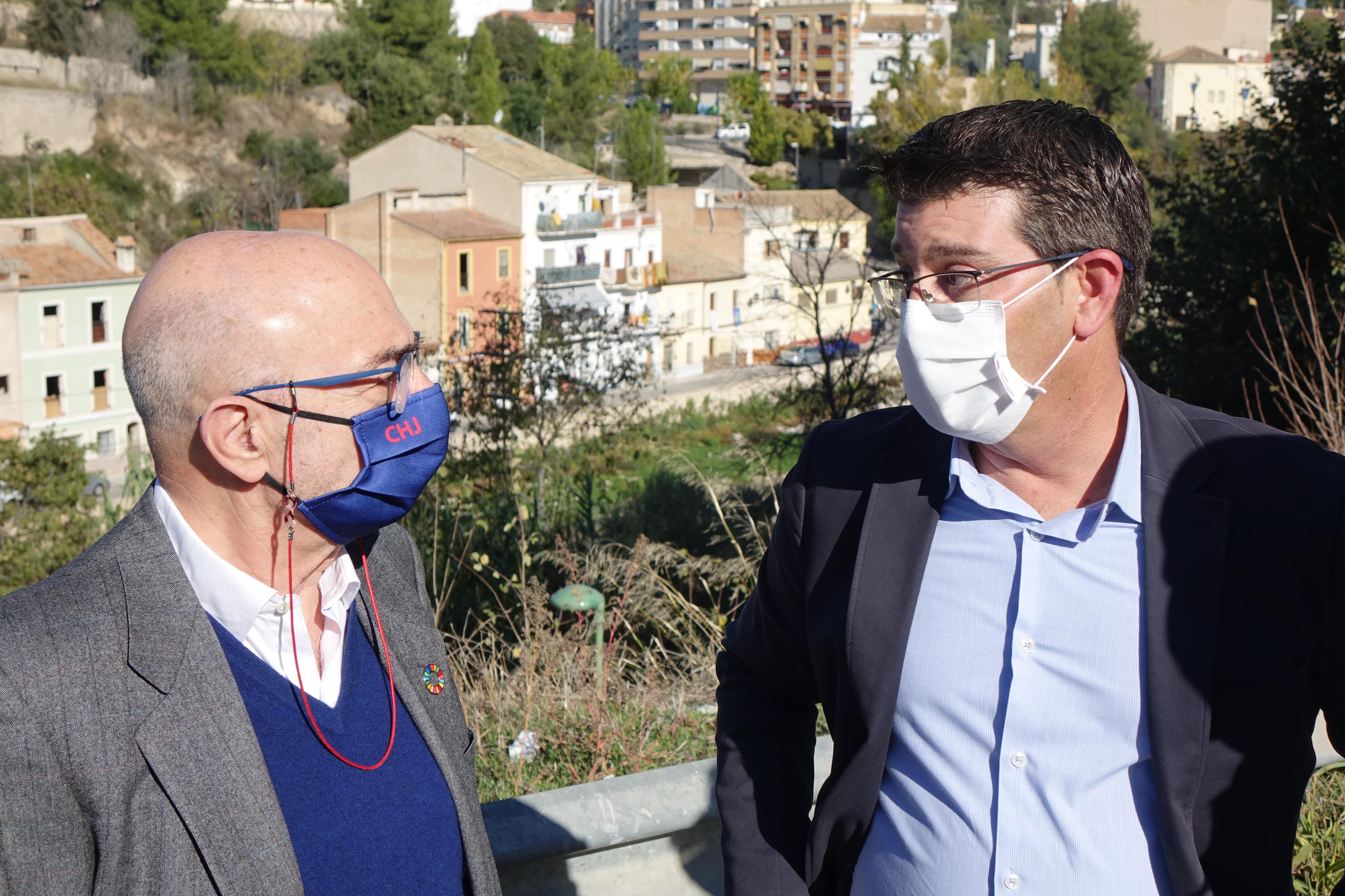 Foto del encuentro entre Manuel Alcalde (CHJ) y Jorge Rodríguez