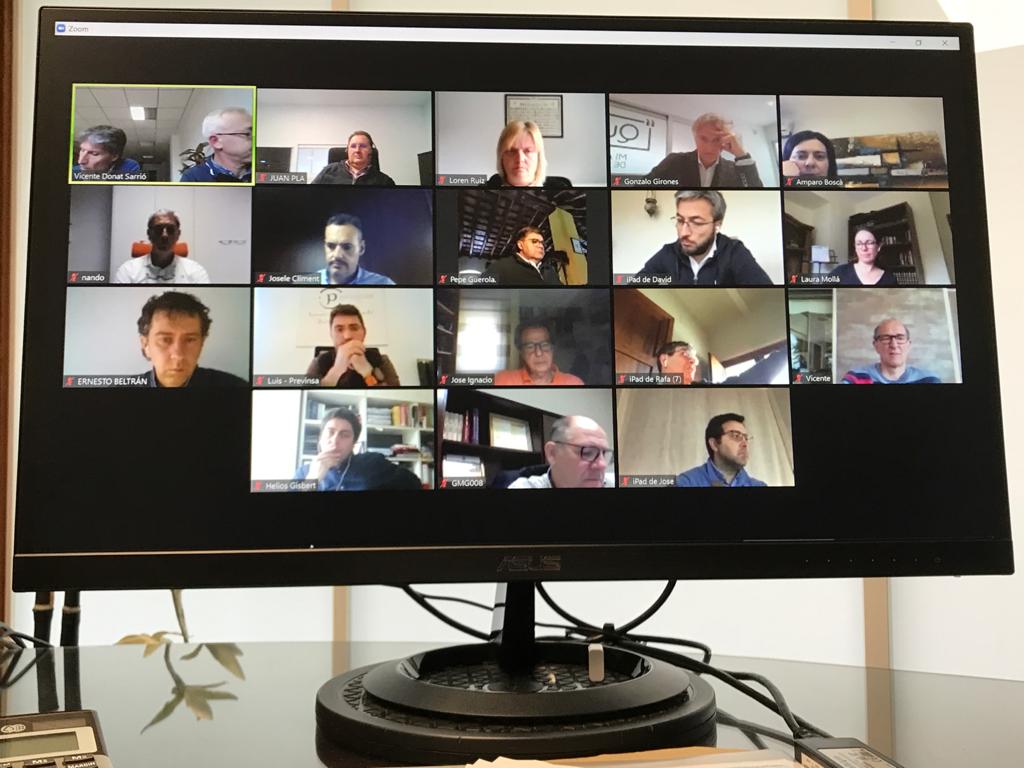 Junta directiva online de COEVAL