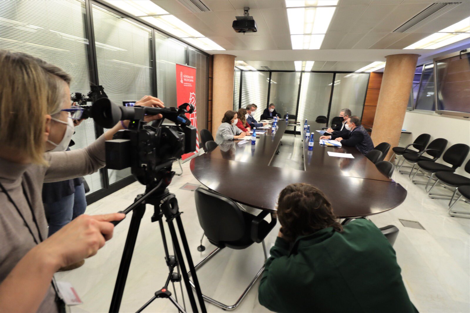 Reunión entre Sanidad y la FFCV