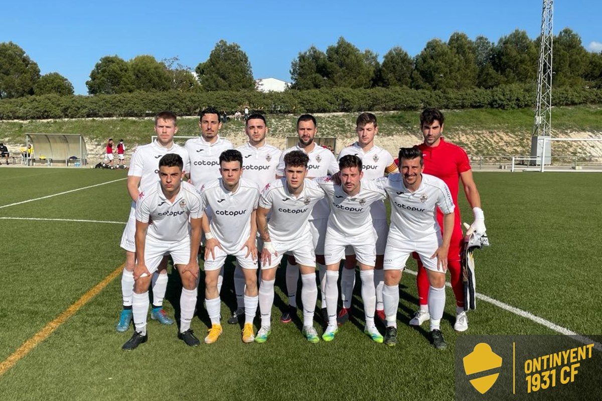 El XI inicial en Montaverner