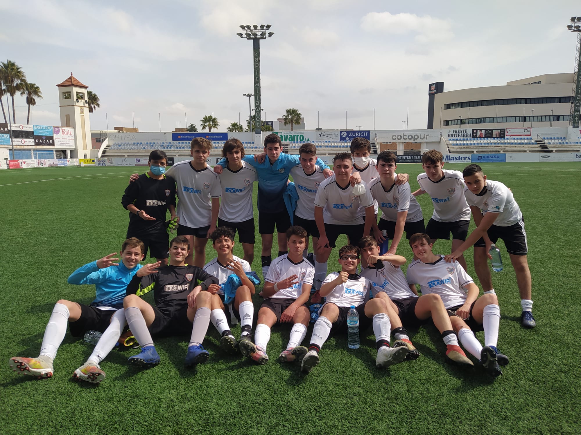 Uno de los equipos del CF Clariano