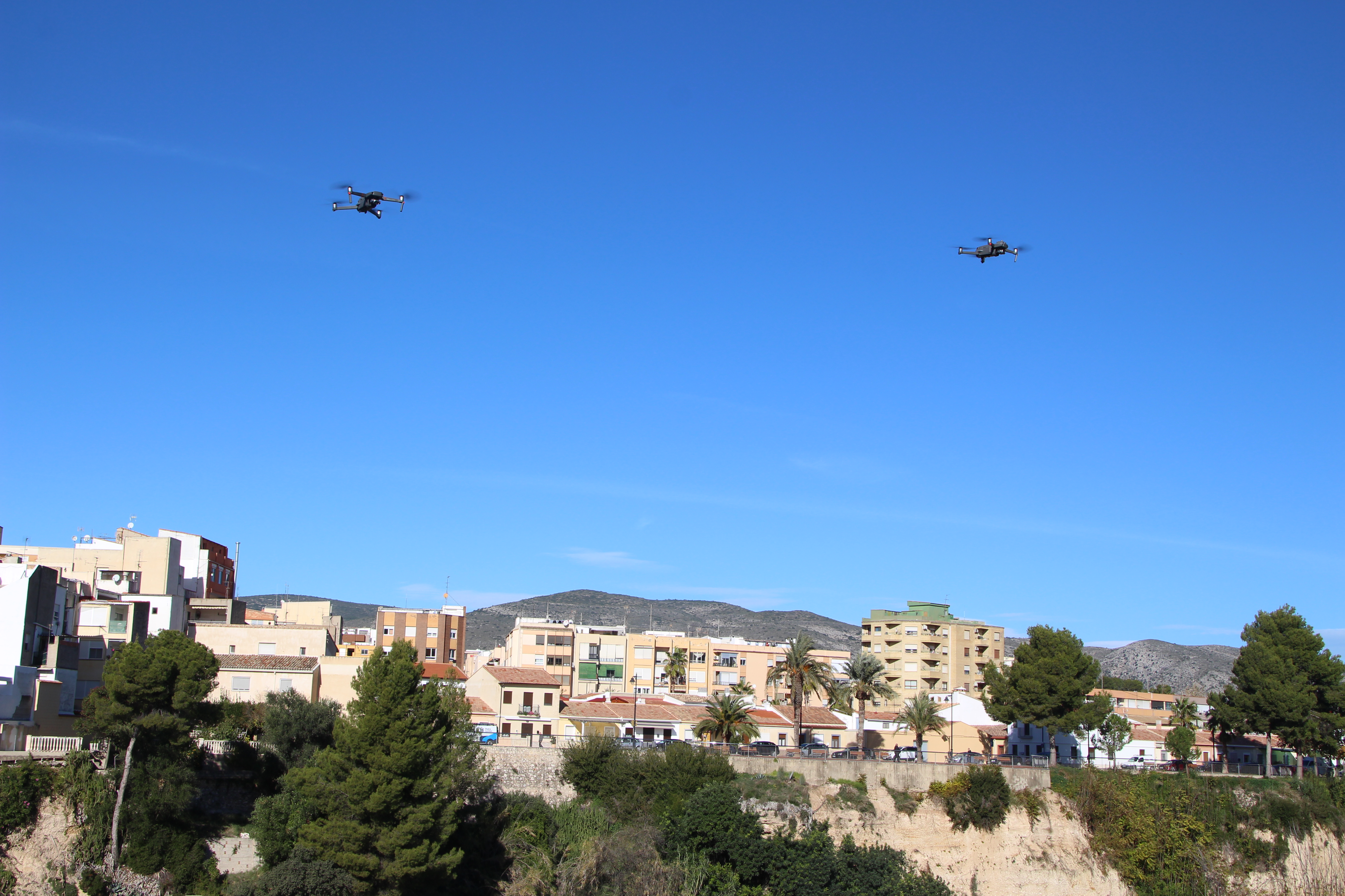 Drons de vigilància a Ontinyent