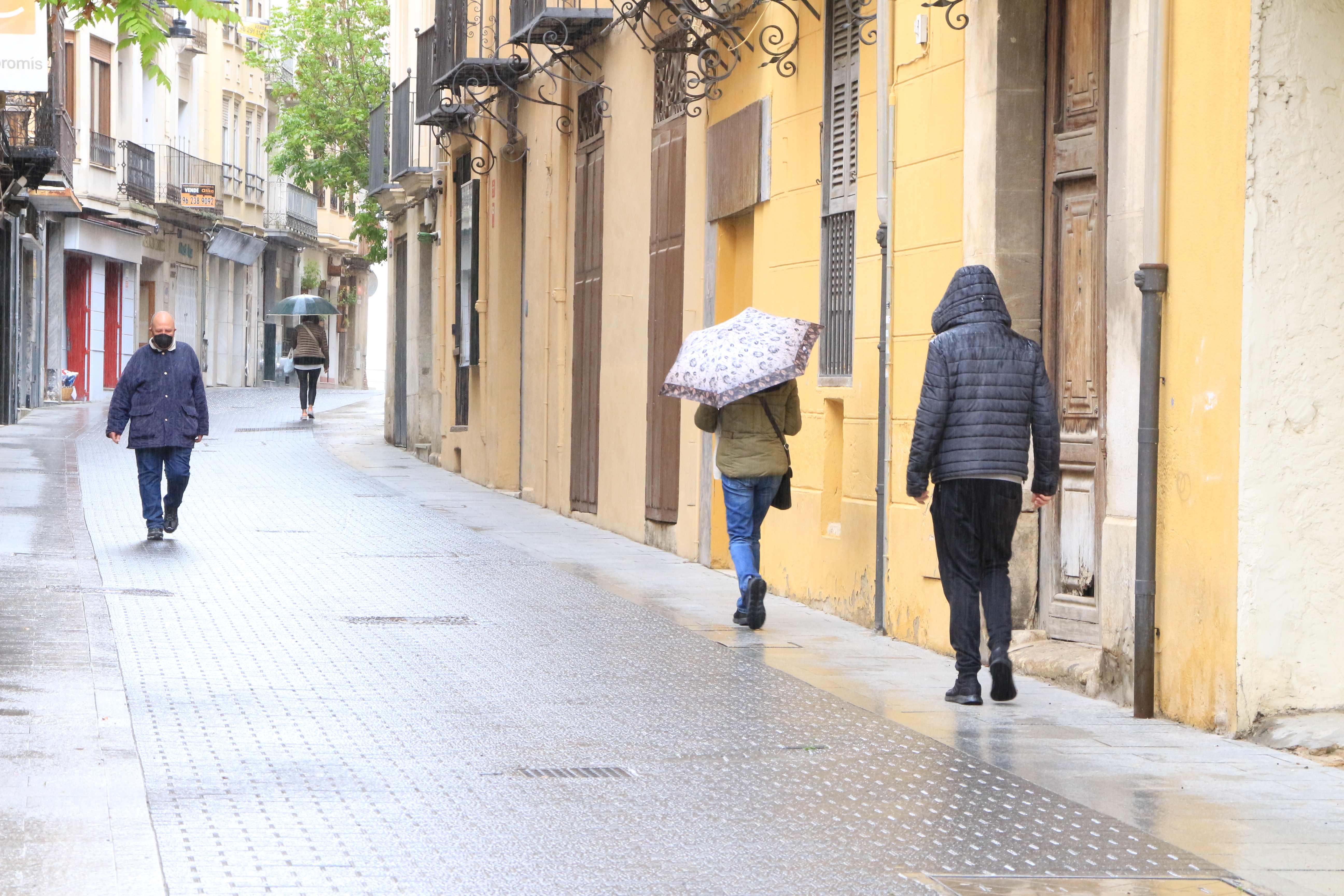  Les pluges han sigut una constant tot el mes