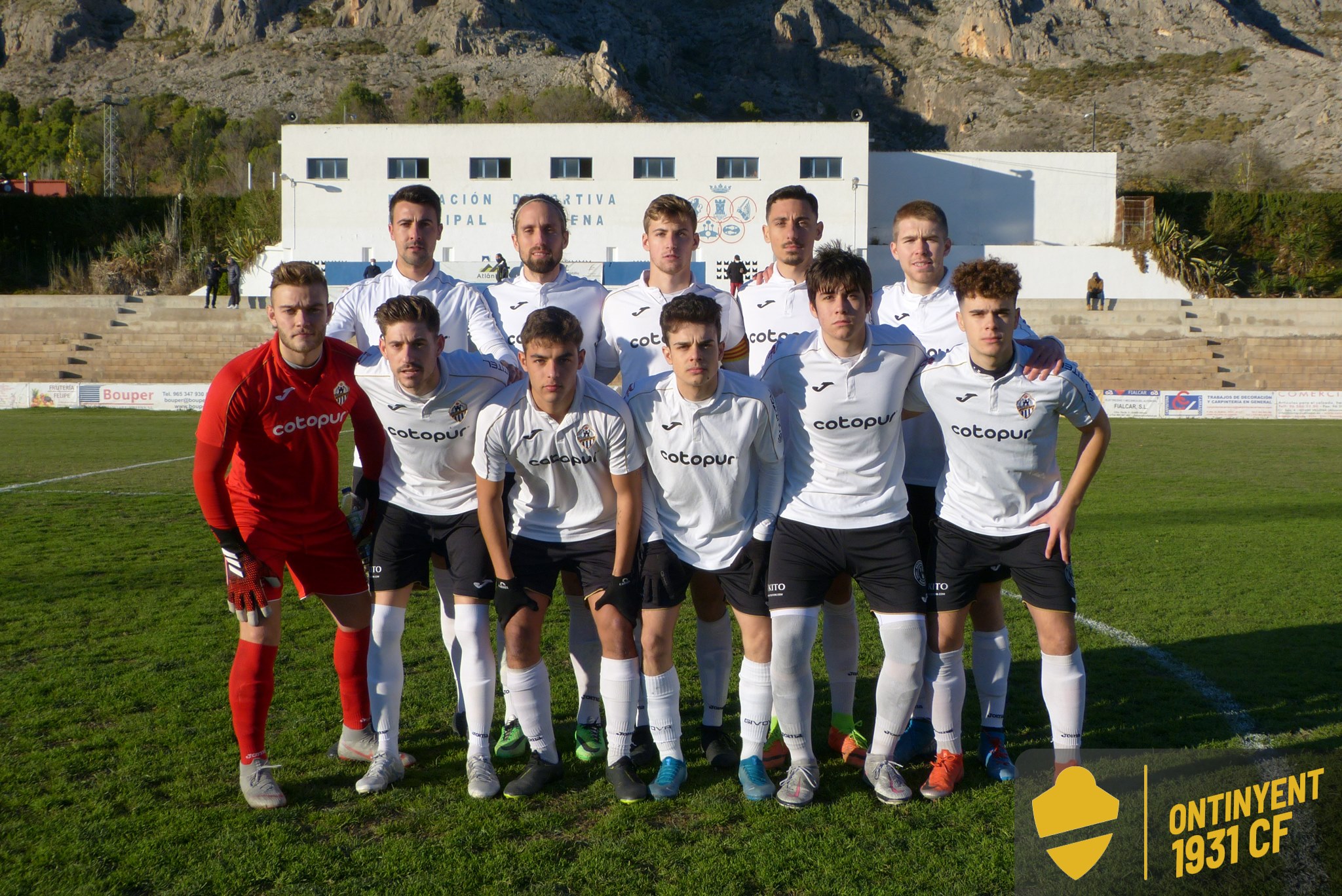 XI inicial del Ontinyent 1931 en Villena