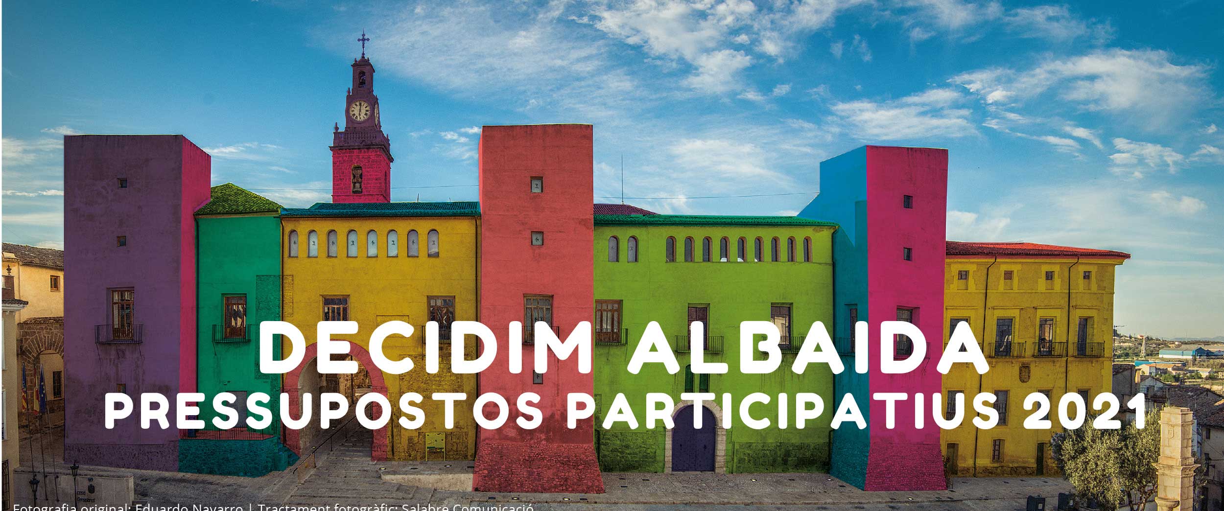 Cartel de 'Albaida decide'