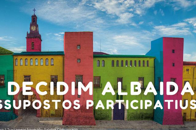 Empiezan hoy mismo los presupuestos participativos de Albaida