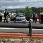 Un accident de trànsit amb una taxa d'alcohol en aire de 0.79