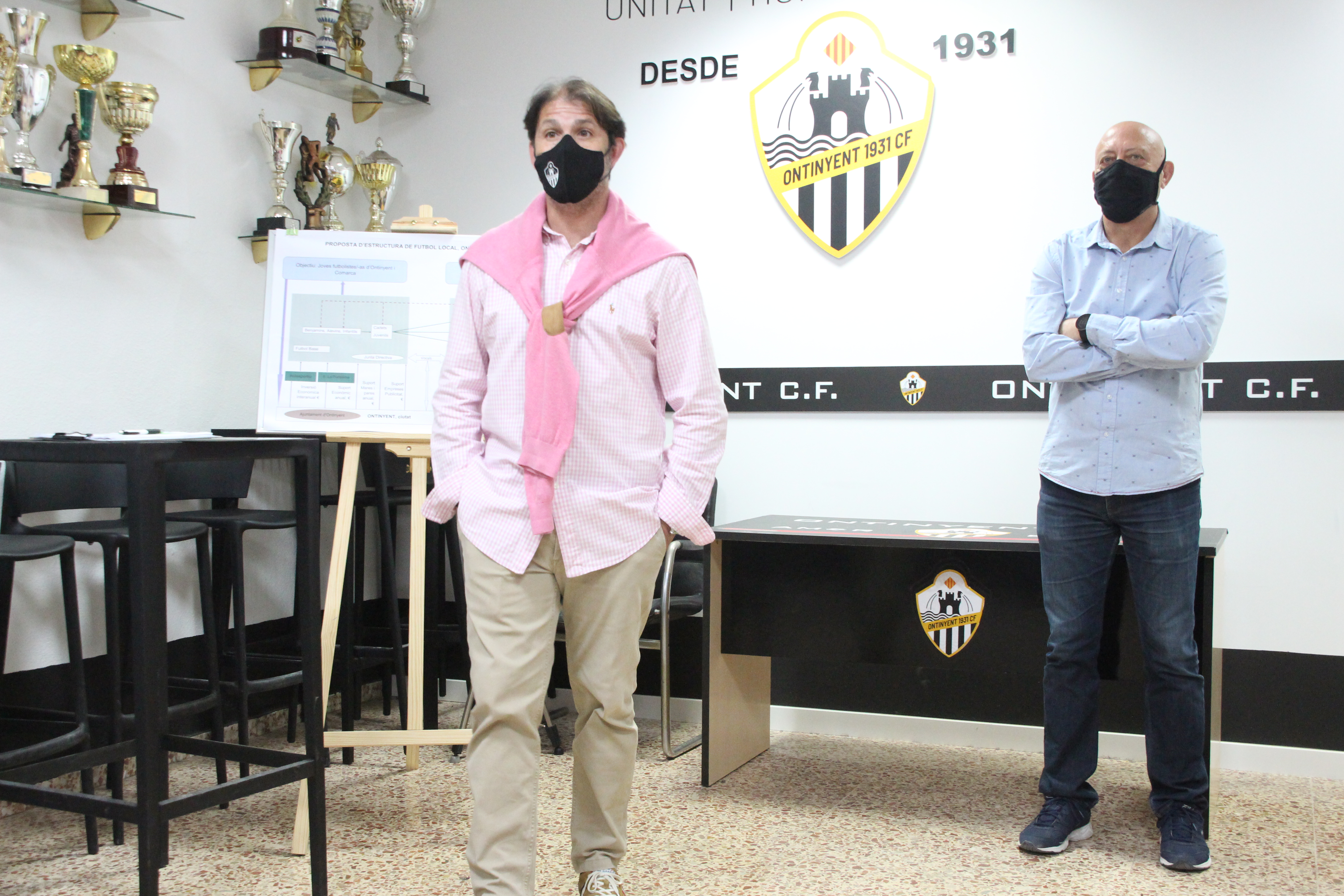 Miguel Ángel Mullor y Rafa Gisbert