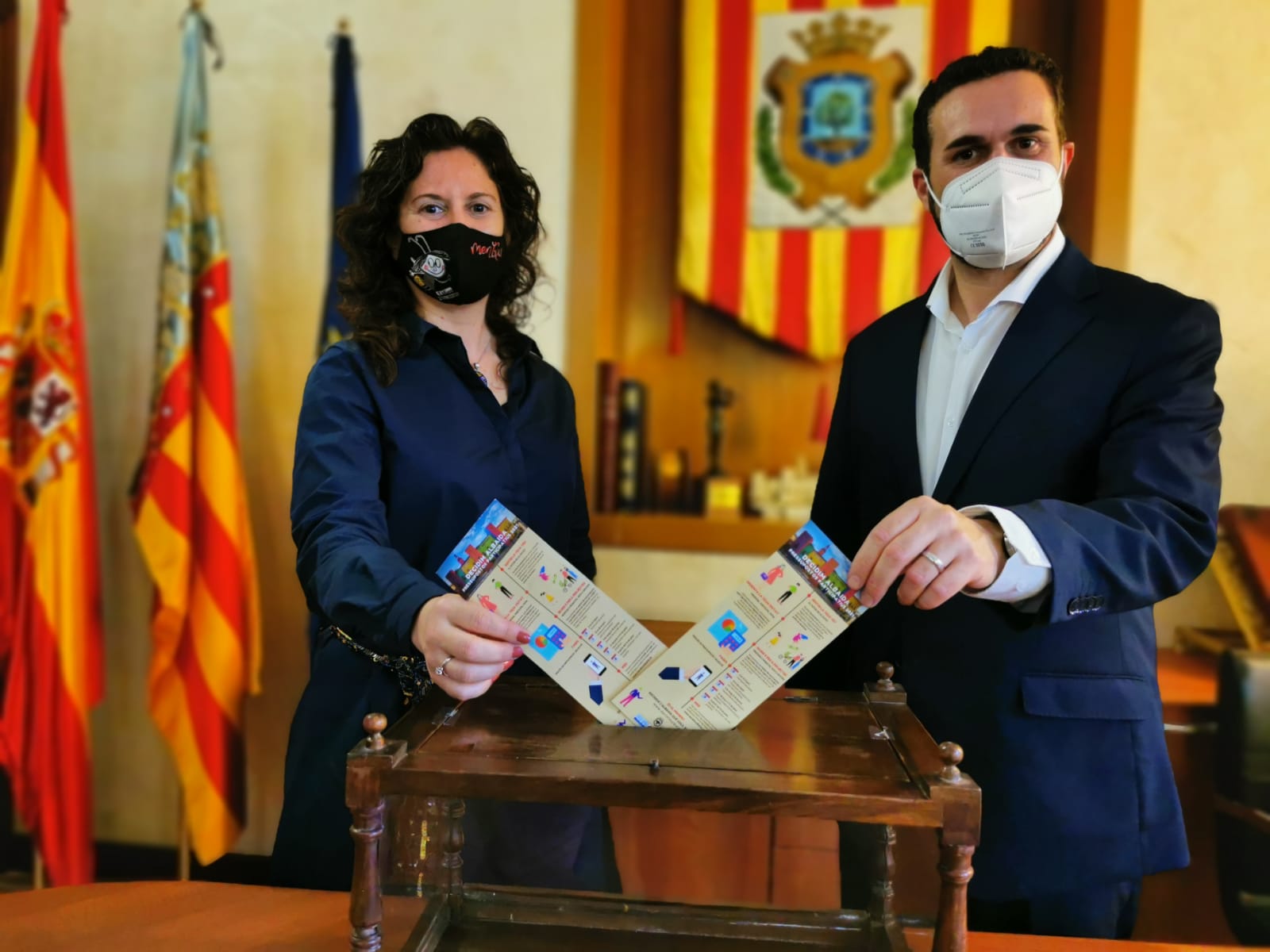 Mentxu Balaguer y Josep Albert