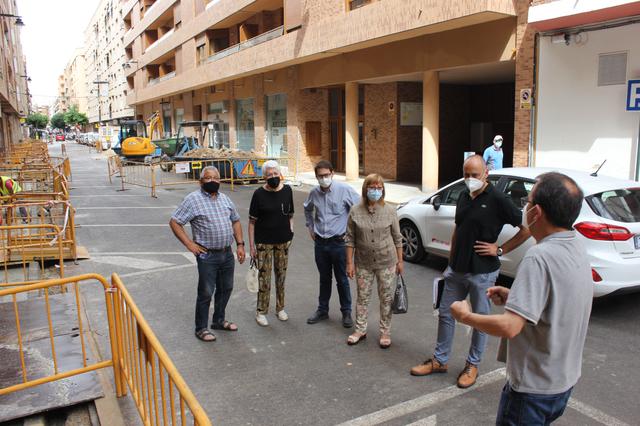Les obres adapten el carrer Salvador Tormo a la normativa d’accessibilitat