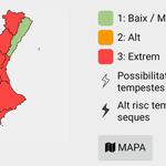 Alerta roja davant el nivell extrem d'incendis
