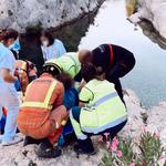 Una dona patix un accident en el Pou Clar d'Ontinyent