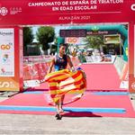 Héctor Tolsá, primero en el Campeonato de España de triatlón por comunidades