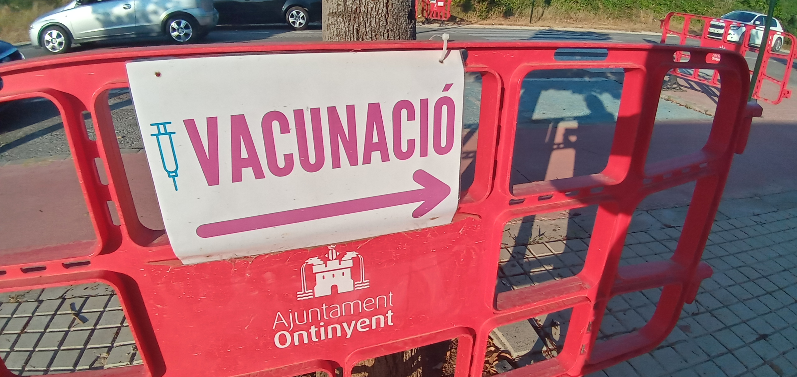 Vacunació a Ontinyent. Foto: arxiu