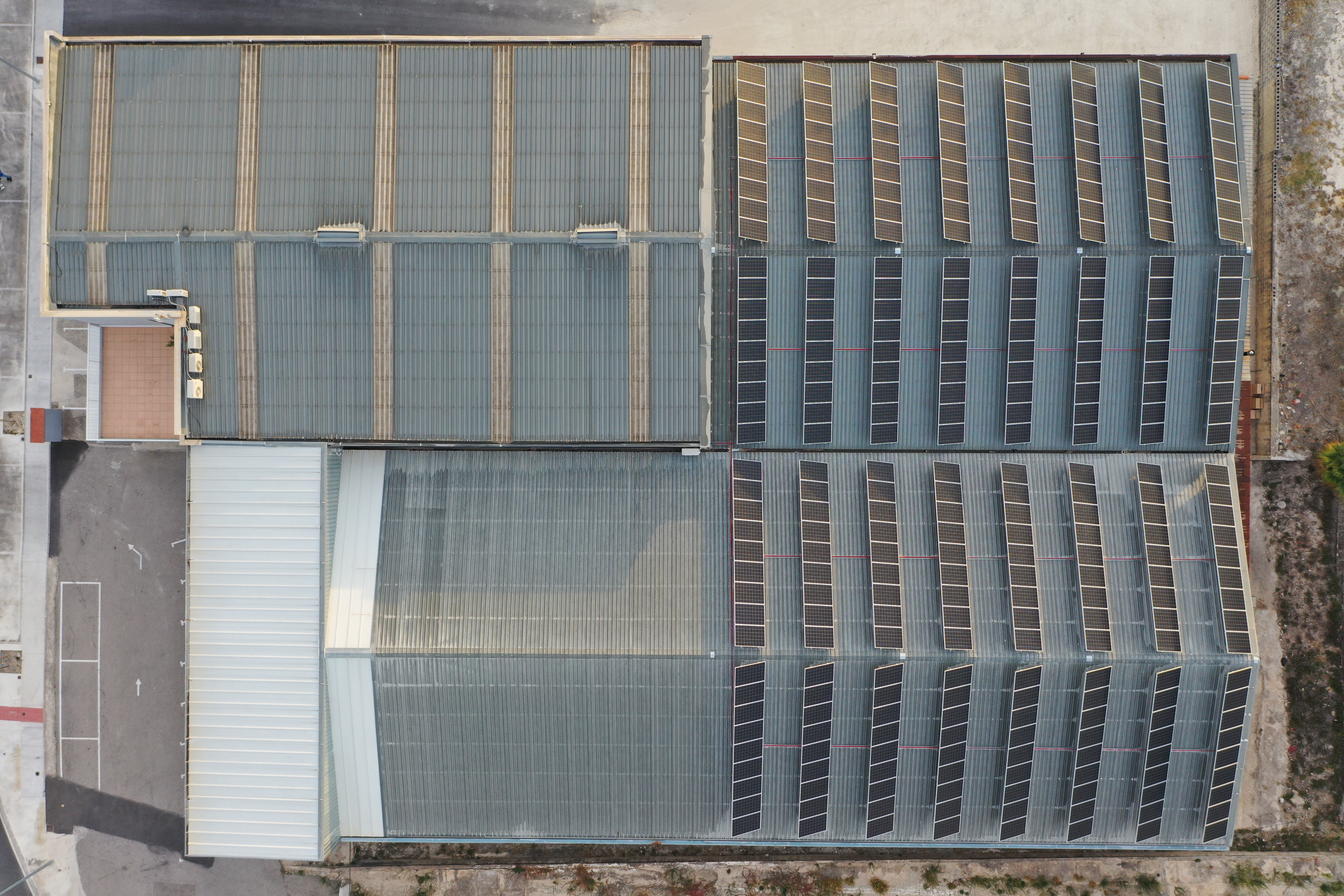 Instalación fotovoltaica de Lurbel
