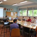 Ontinyent prepara l’espai per als aularis prefabricats dels CEIP M. Valls i V. Gironés