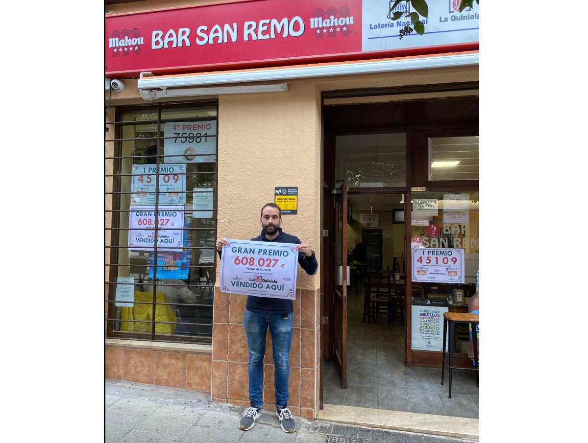 Luis Soriano, gerent del Bar San Remo. Ontinyent