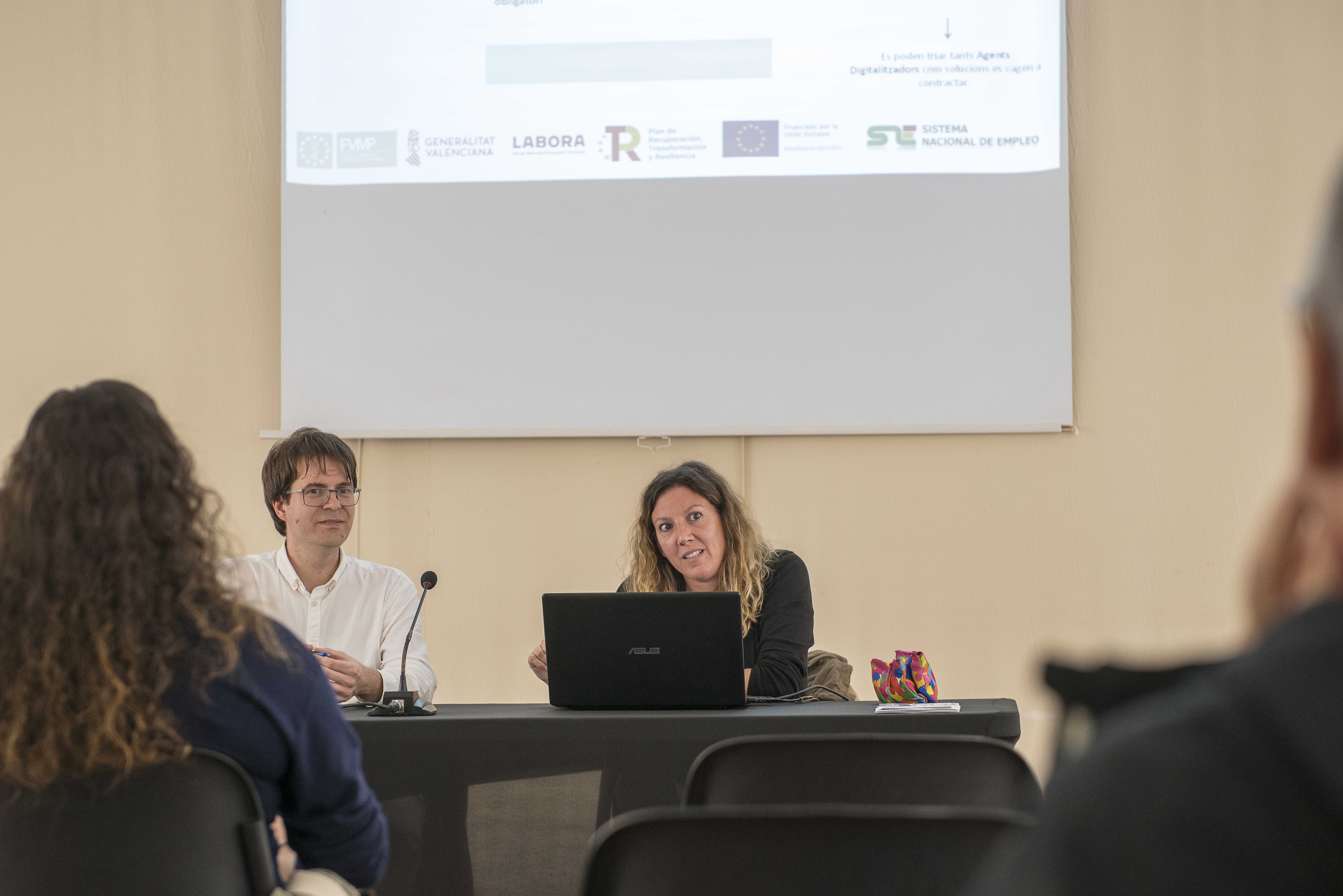 Xavi Molina y Eva Silvestre 