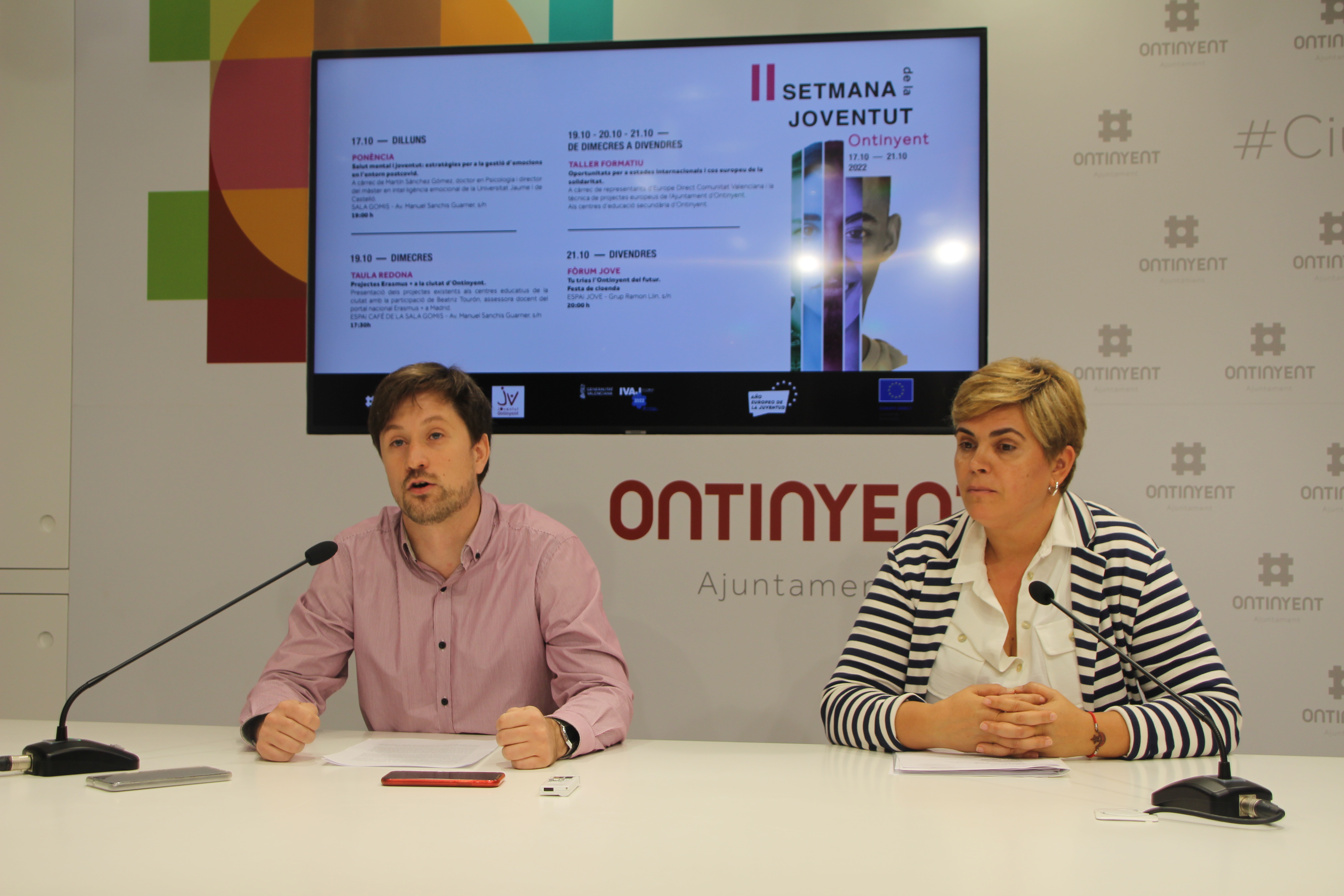 Jordi Vallés y Lucía García