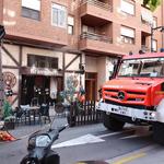 Extinguit l'incendi a un bar d'Ontinyent