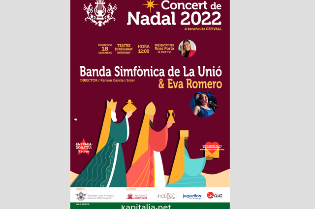La Unió dedica el seu concert de Nadal a CEPIVALL