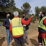 Avanzan los trabajos de prevención de incendios en Bocairent