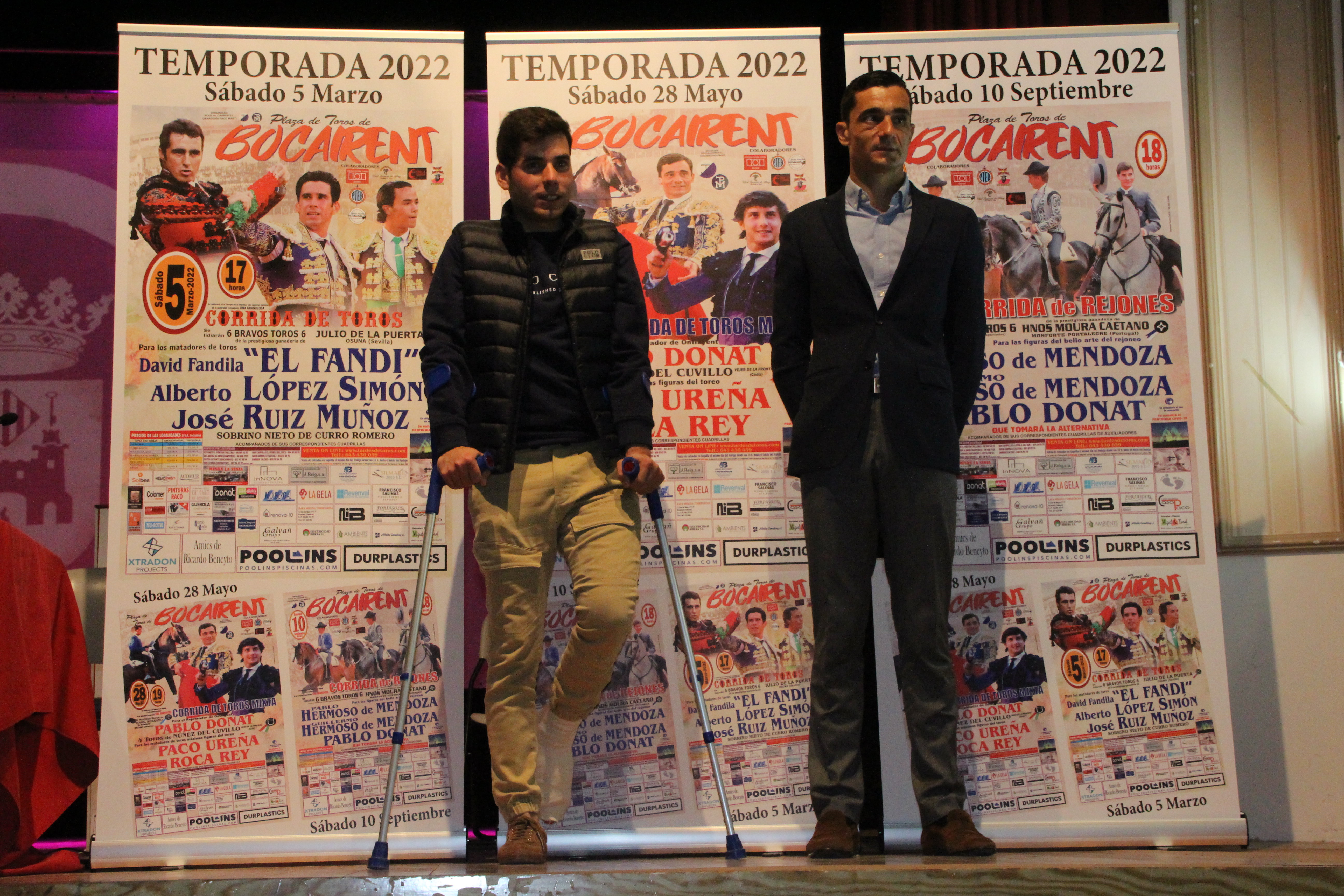 Pablo Donat y Paco Ureña