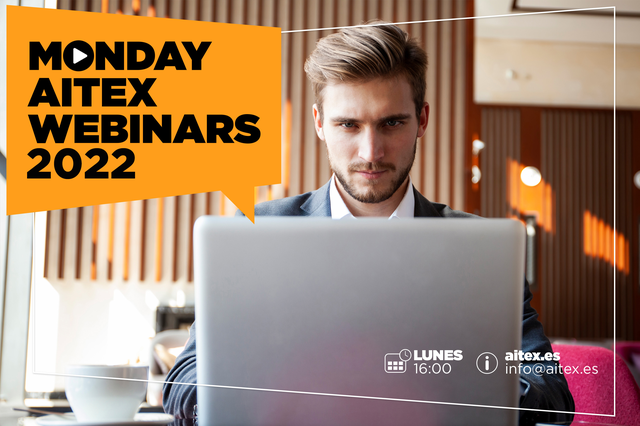 Tornen els Monday AITEX Webinars amb un programa renovat per seguir oferint formació gratuïta