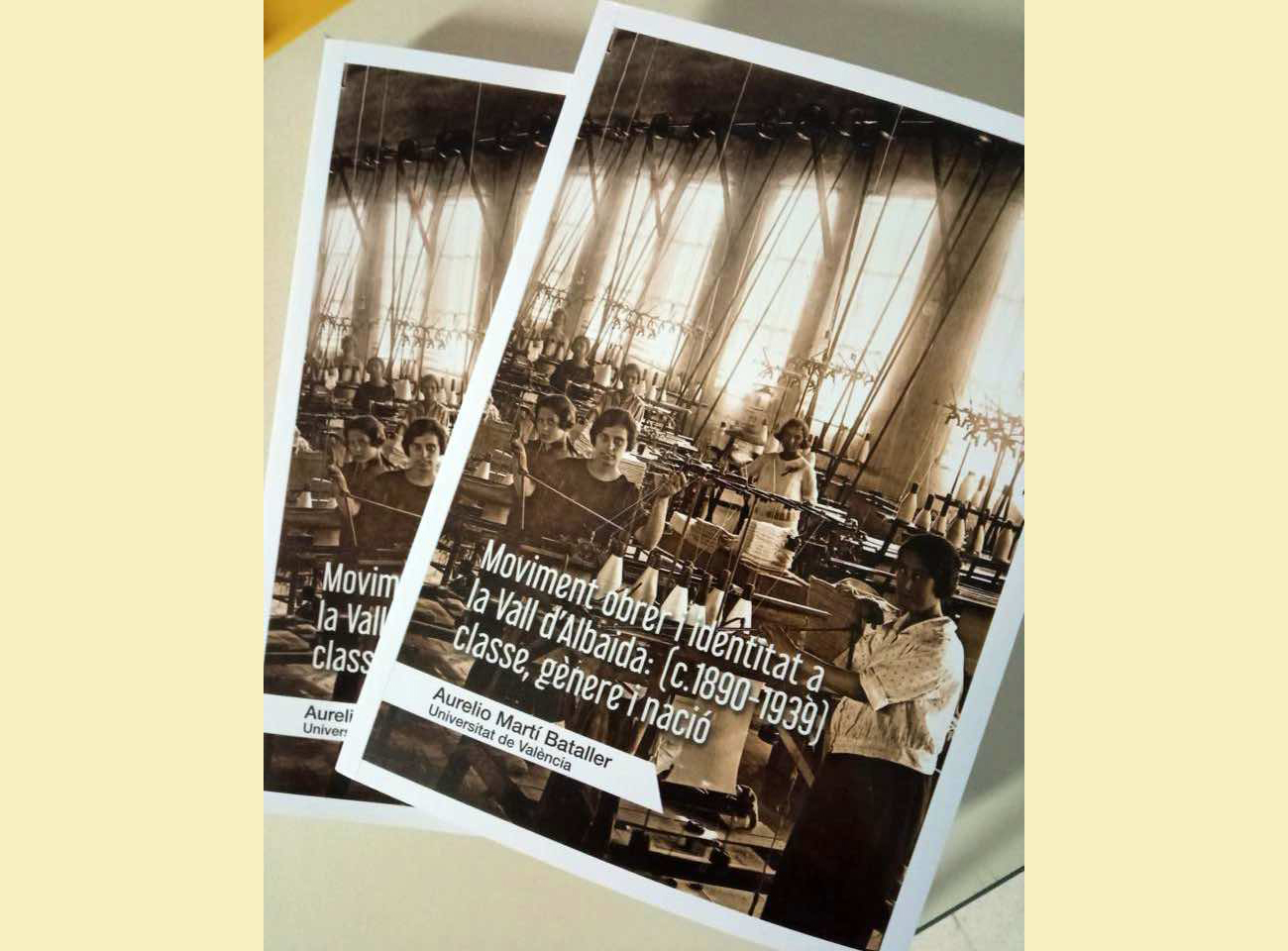 Portada del llibre 'Moviment obrer'