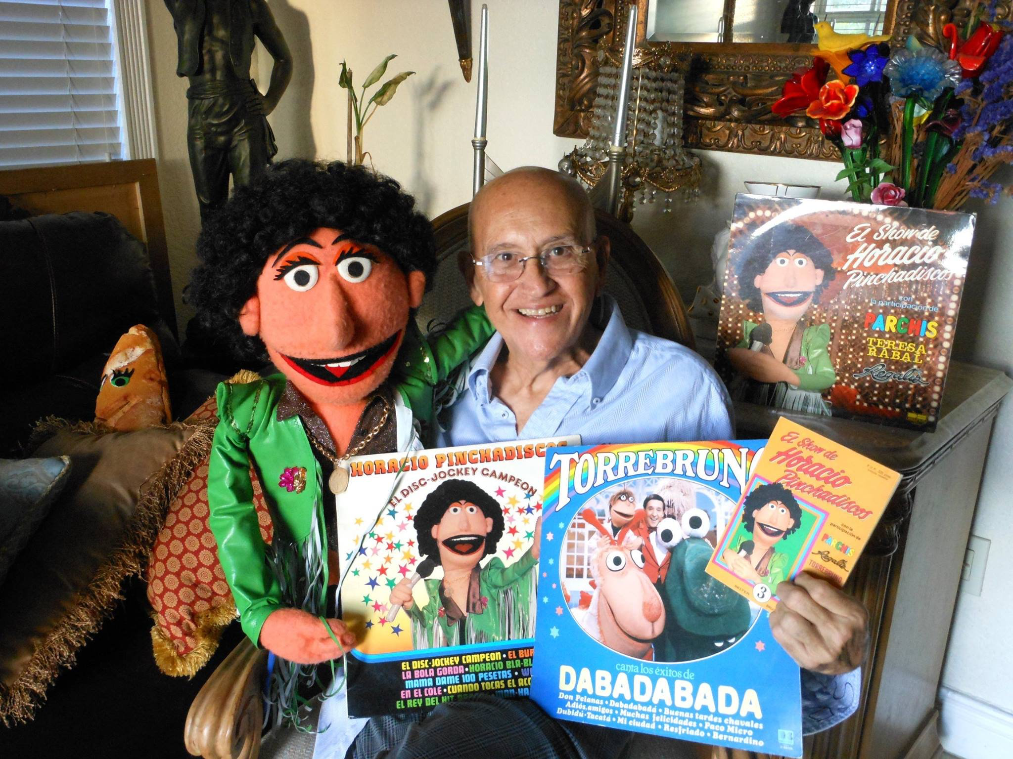 Alejandro Milán con Horacio