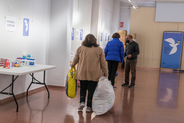 Bocairent muestra su apoyo a Ucrania