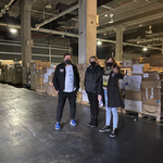 Comerç IN entrega en València el material recaptat per Ucraïna 