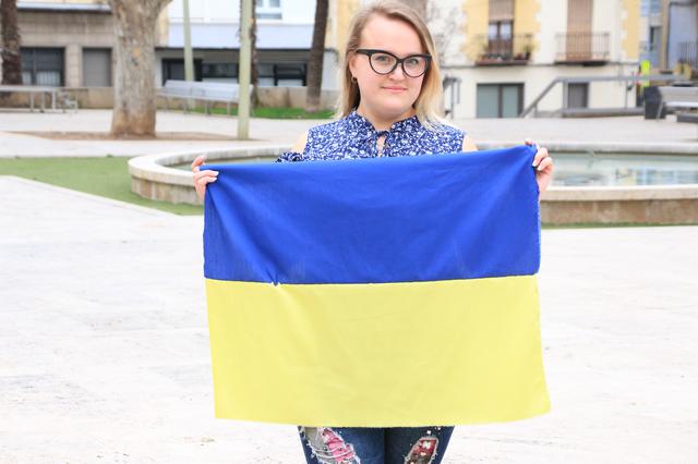 Anastasiia Starodub: “Els ucraïnesos estan lluitant pel seu poble”