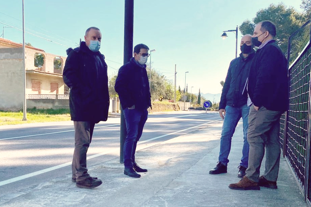 Ontinyent renova la xarxa d’aigües a l’entorn del col·legi Pureza de María 