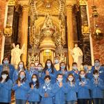 Els Angelets visiten la basílica de la Mare de Déu