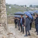 El vicepresident segon visita el Barri Medieval de Bocairent