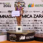 La gimnasta Neus Torrent, campeona de España 