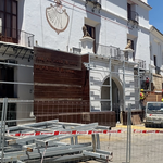 Ontinyent vuelve a montar el Castillo de Fiestas tres años después
