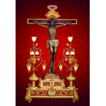 Nuevo cubrebalcón del Cristo de la Agonía