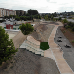 Finalitzen les obres antiinundacions del passeig de Benarrai d'Ontinyent