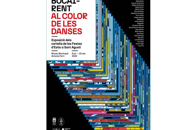"Bocairent al color de les danses" reúne los carteles de las Fiestas de San Agustín