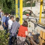 “Cirurgia hidràulica” per a connectar els dos últims trams del col·lector d'Ontinyent