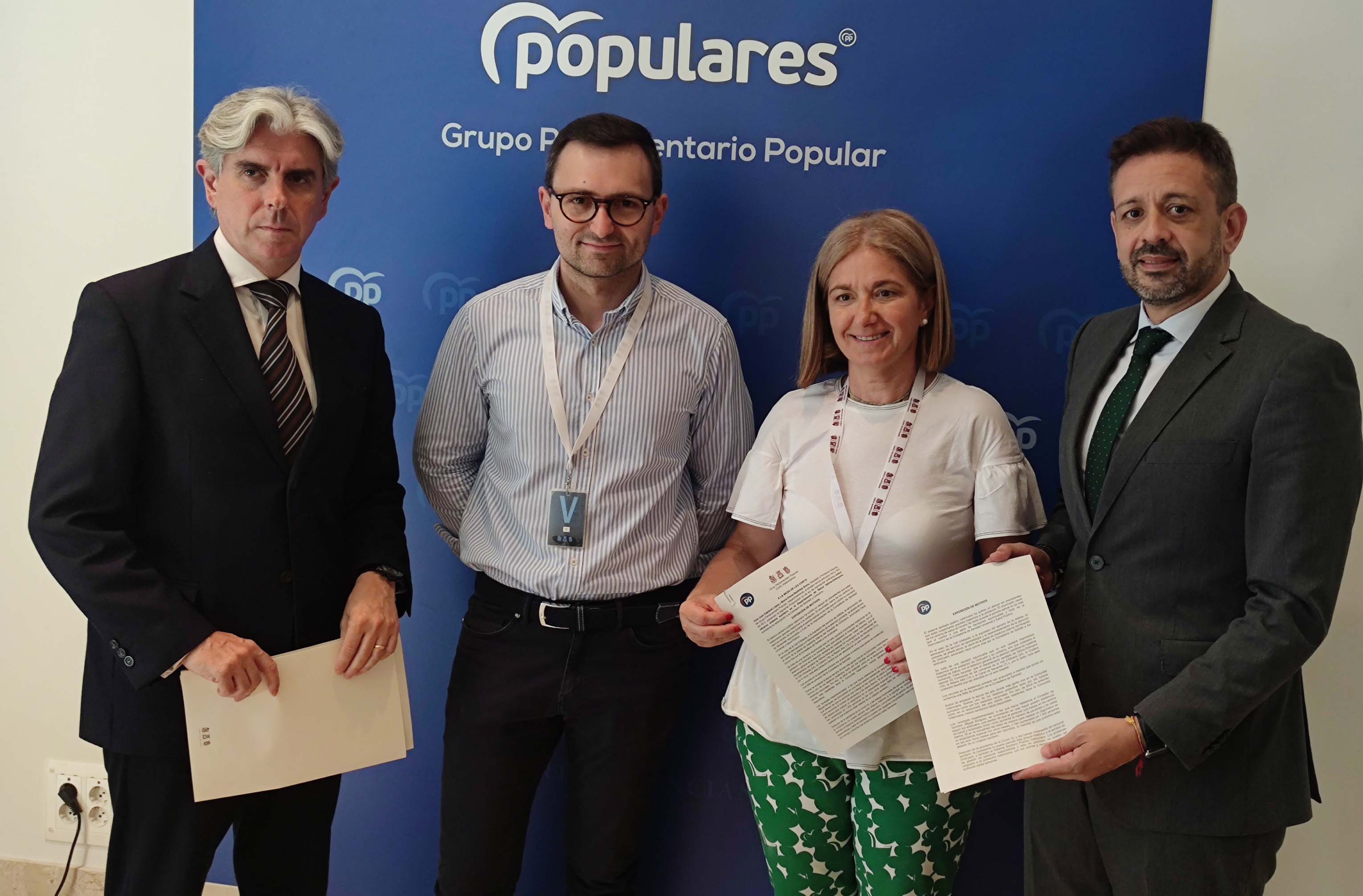 Felipe Carrasco, Paco Penadés, Mercedes Pastor i Juan José Zaplana